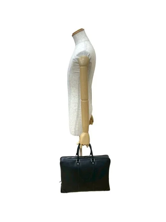 Louis Vuitton Porte Documents Voyage Epi Leather Business Briefcase Noir - Picture 2 of 10